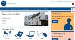 Desktop Screenshot of dunstablecab.org.uk